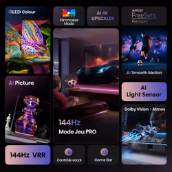 Hisense E7Q 50E79Q 127 cm (50") 4K Ultra HD Smart TV Noir - Vue supplémentaire 5