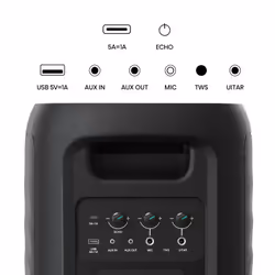 Hisense Party Thunder Orateur du parti Noir 620 W - Vue supplémentaire 3