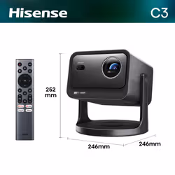 Hisense C3 DLP UHD 4K (3840x2160) Compatibilité 3D Métallique - Vue supplémentaire 2