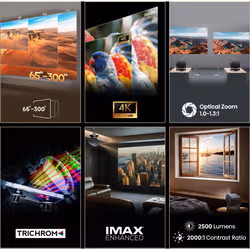 Hisense C3 DLP UHD 4K (3840x2160) Compatibilité 3D Métallique - Vue supplémentaire 3