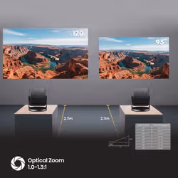 Hisense C3 DLP UHD 4K (3840x2160) Compatibilité 3D Métallique - Vue supplémentaire 6