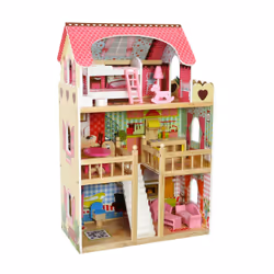 ECOTOYS 4109 maison de poupée