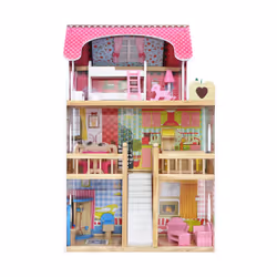 ECOTOYS 4109 maison de poupée