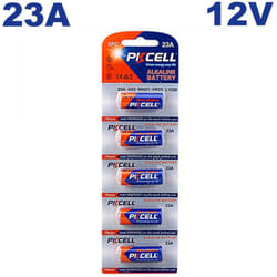 5 Piles 23A 12V Ultra Alcaline PKCell