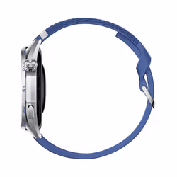 Huawei WATCH GT 7 46mm Montre connectée Acier inoxydable GPS bracelet fluoroélastomère Bleu - Vue supplémentaire 4