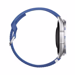 Huawei WATCH GT 7 46mm Montre connectée Acier inoxydable GPS bracelet fluoroélastomère Bleu - Vue supplémentaire 5
