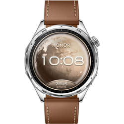 Honor Watch 6 3,71 cm (1.46") AMOLED 46.5 mm Numérique 464 x 464 pixels Écran tactile Acier inoxydable GPS (satellite)