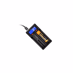 Chargeur USB double Fenix Accus 10440/14500/16340/18650/21700/26650