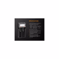 Chargeur USB double Fenix Accus 10440/14500/16340/18650/21700/26650 - Vue supplémentaire 6