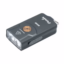 Fenix E03R, Lampe porte-clés, Noir, Métal, IP66, LED, 50000 h