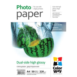 Colorway PGD220050A4 papier photos A4 Blanc Hautement brillant