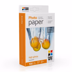 Colorway PG2301004R, Gloss, 230 g/m², Jet d'encre, A4, Blanc, 100 feuilles