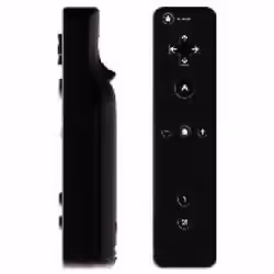 Gbooster Wii wireless black, Manette de jeu, Wii, Sans fil, 8 m, Noir, AA