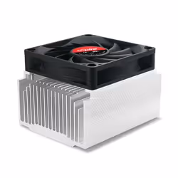 Spire LionStream V Pro, Refroidisseur, 7 cm, 3200 tr/min, 26 dB, 33,8 cfm, Aluminium, Noir