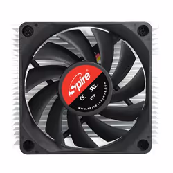 Spire LionStream V Pro Processeur Refroidisseur 7 cm Aluminium, Noir