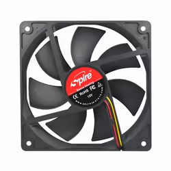 Spire SP12025S1L3 système de refroidissement d’ordinateur Boitier PC Ventilateur Noir