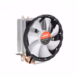Spire XERUS 200, Ventilateur, 12 cm, 800 tr/min, 1500 tr/min, Noir, Argent