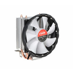 Spire XERUS 200 Processeur Ventilateur 12 cm Noir, Argent 1 pièce(s)