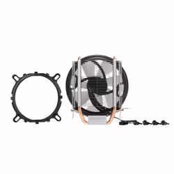 Spire XERUS 200 Processeur Ventilateur 12 cm Noir, Argent 1 pièce(s)