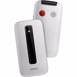 Wiko F300, Clapet, Double SIM, 7,11 cm (2.8"), Bluetooth, 1200 mAh, Blanc