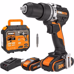 WORX NITRO Perceuse à Percussion sans Fil Brushless 20V - WX352