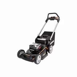 WORX WG749E, Tondeuse à gazon poussée, 46 cm, 2 cm, 8 cm, 55 L, Batterie