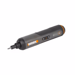 WORX Wkrtak akumulatorowy 4V+akces., Tournevis électrique, Poignée droite, Noir, Gris, Orange, 300 tr/min, 2,5 N·m, 5 N·m
