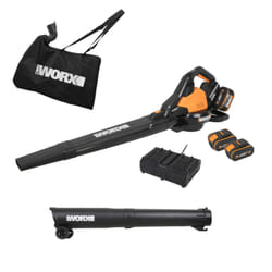 WORX WG583E.9 souffleur de feuilles sans fil 209 km/h Noir 20 V Lithium-Ion (Li-Ion)