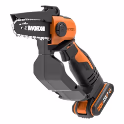 WORX WG324E tronçonneuse Noir, Orange