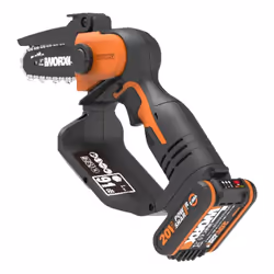 WORX WG324E tronçonneuse Noir, Orange - Vue supplémentaire 8