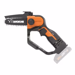 WORX WG324E.9, 12 cm, 6,7 m/s, 25,4 / 4 mm (1 / 4"), Noir, Orange, Batterie, Lithium-Ion (Li-Ion)
