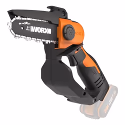 WORX WG324E.9 tronçonneuse Noir, Orange