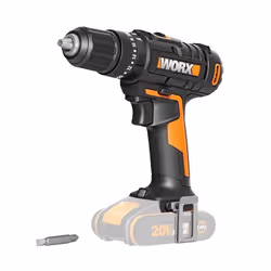 Perceuse à percussion sans fil - WORX - WX370.9 - 2 vitesses - Batterie POWER SHARE - 20+1 positions de couple