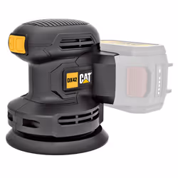 CAT DX42B, Ponceuse orbitale aléatoire, Orbital, Velcro, Noir, 3000 tr/min, 11000 tr/min