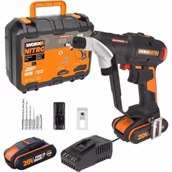 WORX NITRO Perceuse-Visseuse sans Fil Brushless 20V WX177 SwitchDriver