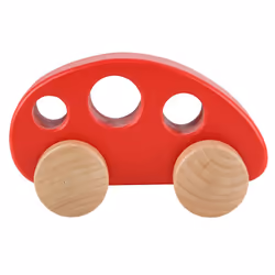 Hape E0052, 10 mois, 4 roue(s), Rouge, 60 g