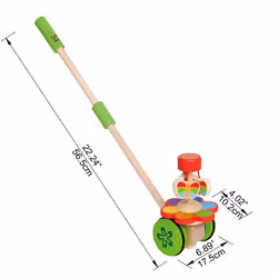 Hape E0341 jouet à tirer et à pousser - Vue supplémentaire 4