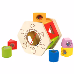 Hape E0407, 0,12 an(s), Bois, Multicolore