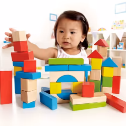 Hape E0409, 0,12 an(s), 50 pièce(s), Coton, Bois