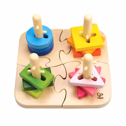 Hape E0411, 0,18 an(s), Synthétique ABS, Bois, Multicolore