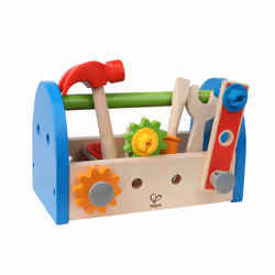 Hape Fix-It Tool Box, Construction, 3 an(s), Multicolore