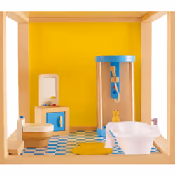 Hape Family Bathroom, Ensemble de baignoire, 3 an(s), Multicolore