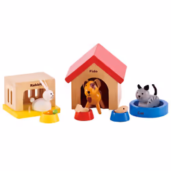 Hape Family Pets, Animal, 3 an(s), Multicolore