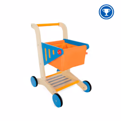 Hape SHOPPING CART, Camion, 3 an(s), Panneau de fibres de densité moyenne (MDF), Bois, Multicolore