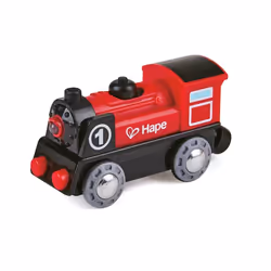 Hape E3703, Train en modèle réduit, Pré-assemblé, Garçon/Fille, Acrylonitrile-Butadiène-Styrène (ABS), Métal, Polyoxyméthylén ...