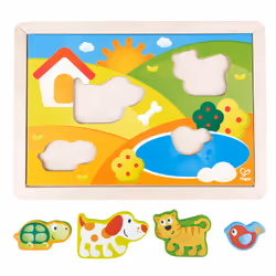 Hape E1601, 12 pièce(s), Animaux, 0,18 an(s)
