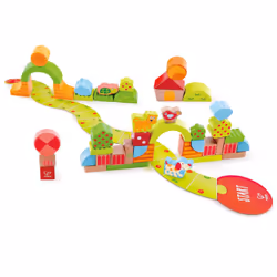 Hape Sunny Valley Play Blocks, 1 an(s), Multicolore