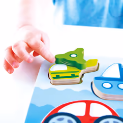Hape E1607 puzzle Puzzle en cubes Art
