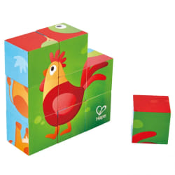 Hape Cubes Animaux Ferme