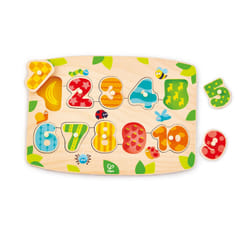 Hape Number Peg Puzzle Puzzle à formes 11 pièce(s) Education
